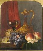 LADELL Edward 1821-1886,still life with assorted fruit, a jug and a glass ,Sotheby's GB 2004-03-23