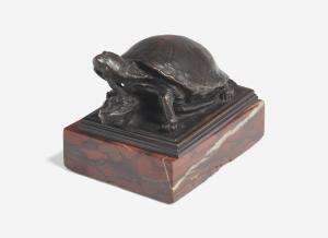 LAESSLE Albert 1877-1954,Turtle Eating a Frog,Freeman US 2023-12-05