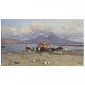 LAEZZA Giuseppe 1835-1905,SCORCIO DELLA SPIAGGIA DI MARGELLINA,Pandolfini IT 2025-03-27