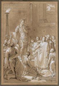 LAFITTE Louis 1770-1828,Scène d'histoire ancienne,Artcurial | Briest - Poulain - F. Tajan 2009-03-27