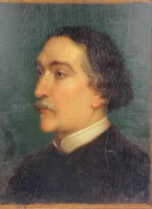 Lafon Jean Emile 1817-1886,Portrait d'homme,1872,Boisgirard - Antonini FR 2022-11-27