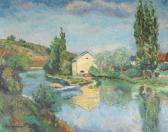 LAFONT Roger Ambroise 1900-1900,Paysage,Ruellan FR 2022-10-01