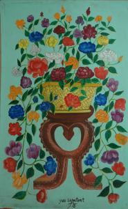 LAFONTANT yves 1939,Still Life with Flowers,1975,William Doyle US 2013-06-19