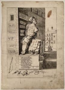 LAFRERY Antonio 1512-1577,Io non son (come paio) un Babbuino…,,1550,Bertolami Fine Arts 2023-06-26