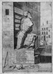 LAFRERY Antonio 1512-1577,Statua di Pasquino,1544,Galerie Bassenge DE 2015-11-26