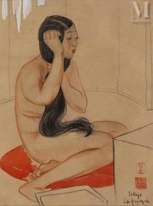LAFUGIE Lea 1890-1972,Femme japonaise,Millon & Associés FR 2022-10-31