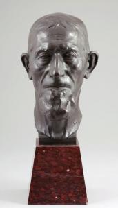 LAGAE Jules 1862-1931,Kopf eines alten Mannes,1888,Kastern DE 2021-09-25