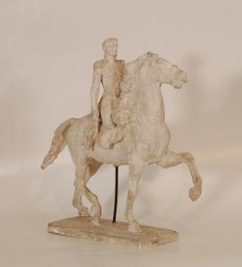 LAGAE Jules 1862-1931,Statue équestre de S.M. Léopold I,Brussels Art Auction BE 2021-03-24