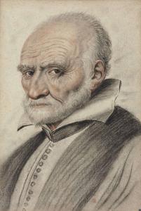 LAGNEAU Nicolas 1590-1666,Portrait of a bearded man, bust-length, in three-q,Christie's 2013-01-31