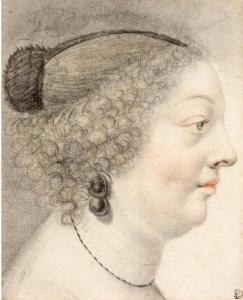LAGNEAU Nicolas 1590-1666,Portrait présumé d'Anne d'Autriche (1601-1666),Aguttes FR 2023-11-29