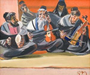 LAGORRE René 1913-2004,Les musiciens juifs,Marambat-Camper FR 2024-02-14