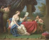 LAGRENEE Jean Jacques, Jeune 1739-1821,Penelope reading a letter from Odysseus,Christie's 2010-07-07
