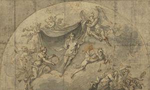 LAGUERRE Louis 1663-1721,An allegory: Time unveiling Truth and Justice - de,Christie's GB 2018-12-04