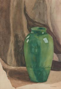 LAHEY Frances Vida 1882-1968,The Green Vase,Leonard Joel AU 2022-10-04