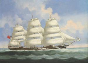 LAI FONG OF CALCUTTA 1880-1910,A fully-rigged British merchantman,Sworders GB 2020-12-08