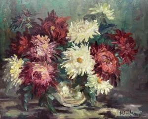 LAKEMAN W.Joyce,Still Life Flowers in a Vase,David Duggleby Limited GB 2021-11-13
