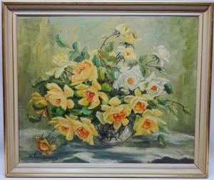 LAKEMAN W.Joyce,Still Life Study of Roses,David Duggleby Limited GB 2017-01-28