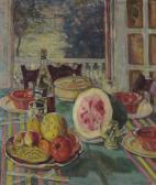 LAKOWSKIJ Arnold Borisovic 1880-1937,The luncheon table,Christie's GB 2011-04-13