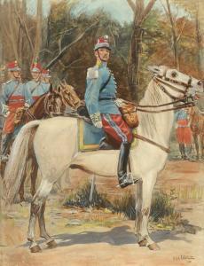 LALAUZE Alphonse,Capitaine du 1er régiment de chasseurs d'Afrique,1904,De Maigret 2018-11-08