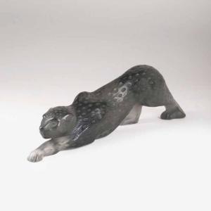 LALIQUE Marie Claude 1935-2003,Zeila panther,Stahl DE 2017-04-29