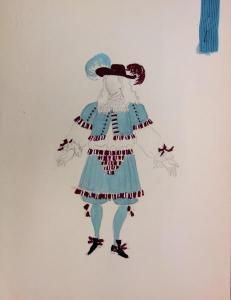 LALIQUE Suzanne 1899-1989,Costume à la rococo,Sadde FR 2020-10-27