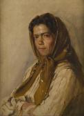 LALLICH Giuseppe 1867-1953,Ritratto di giovane contadina,Minerva Auctions IT 2014-11-24