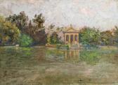 LALLICH Giuseppe 1867-1953,Roma, il laghetto di Villa Borghese,Finarte IT 2022-06-08