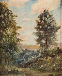 LALOUE Auguste 1800-1860,Paesaggio con alberi,Finarte IT 2022-11-10