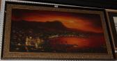 LAM L,View of Hong Kong Harbour at Night,Tooveys Auction GB 2014-01-29