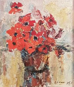 LAM Shmuel 1905-1994,Vase of flowers,Matsa IL 2017-06-26