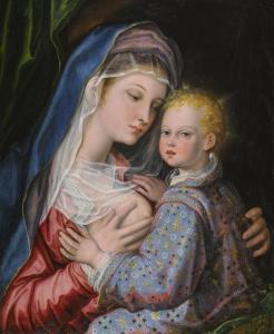 LAMA Giovanni Bernardo 1508-1579,MADONNA AND CHILD,Sotheby's GB 2017-12-07