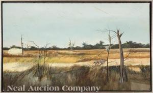 LAMANTIA James 1923,Open Marsh,1975,Neal Auction Company US 2020-09-12