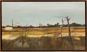 LAMANTIA James 1923,Open Marsh,1975/76,Neal Auction Company US 2021-09-11