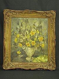 LAMARIER DULCIE 1900,still life study of a vase of flowers,Peter Francis GB 2014-07-22