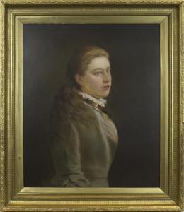LAMB John 1864-1909,A PORTRAIT OF A YOUNG GIRL,McTear's GB 2017-06-07