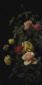 LAMBDIN George Cochran 1830-1896,STILL LIFE WITH ROSES,1878,Sotheby's GB 2018-03-28