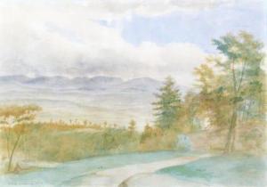 LAMBDIN James Reid 1807-1889,Panoramic Landscape,1873,Wickliff & Associates US 2021-08-28