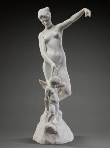 LAMBEAUX Jef 1852-1908,Venus and Cupid,1892,Sotheby's GB 2023-12-13