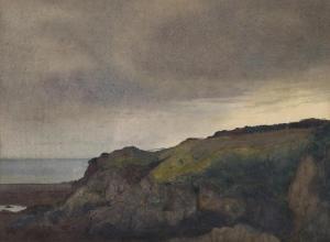 LAMBERT Andre Louis 1859-1934,Côte Bretonne,1916,Dogny Auction CH 2016-06-14