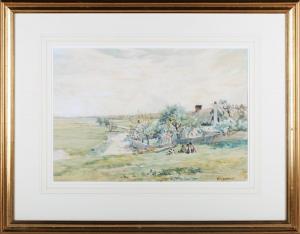 LAMBERT Clement,'Children on the Downs, facing South',19th century,Tooveys Auction 2023-01-18