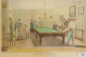 LAMBERT E.F 1790-1846,Billiards,Crow's Auction Gallery GB 2021-03-17