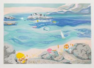 LAMBERT Georges 1919-1998,Sur la Plage,1977,Ro Gallery US 2023-07-01