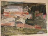 LAMBERT Henriette 1925,Vue de village,Rossini FR 2014-05-20