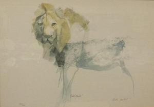 LAMBERT KEITH,Study of a lion,Moore Allen & Innocent GB 2016-06-17