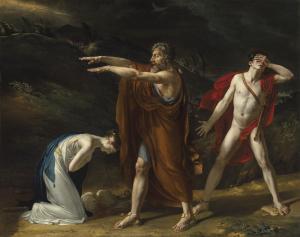 LAMBERT Michel 1748,Antigone imploring Oedipus to lift his curse from ,Christie's GB 2020-10-15