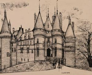 LAMBERT NAUDIN Henri 1914,Château,Delorme-Collin-Bocage FR 2022-04-15