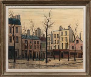 LAMBERT Paul 1910-1970,La Place du Tertre, á Montmartre,Skinner US 2021-07-15