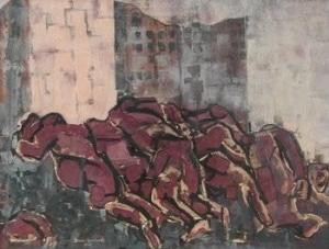 LAMBERTH Brian 1930,Warsaw ghetto,1961,Bloomsbury London GB 2006-11-22