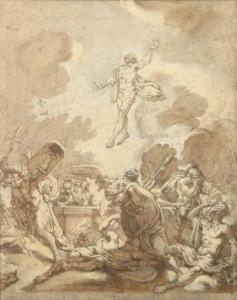 LAMBERTI Bonaventura 1652-1721,La résurrection du Christ,Millon & Associés FR 2014-11-14