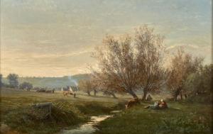 LAMBINET Emile Charles 1815-1877,Pâturage normand,Artcurial | Briest - Poulain - F. Tajan 2023-09-26